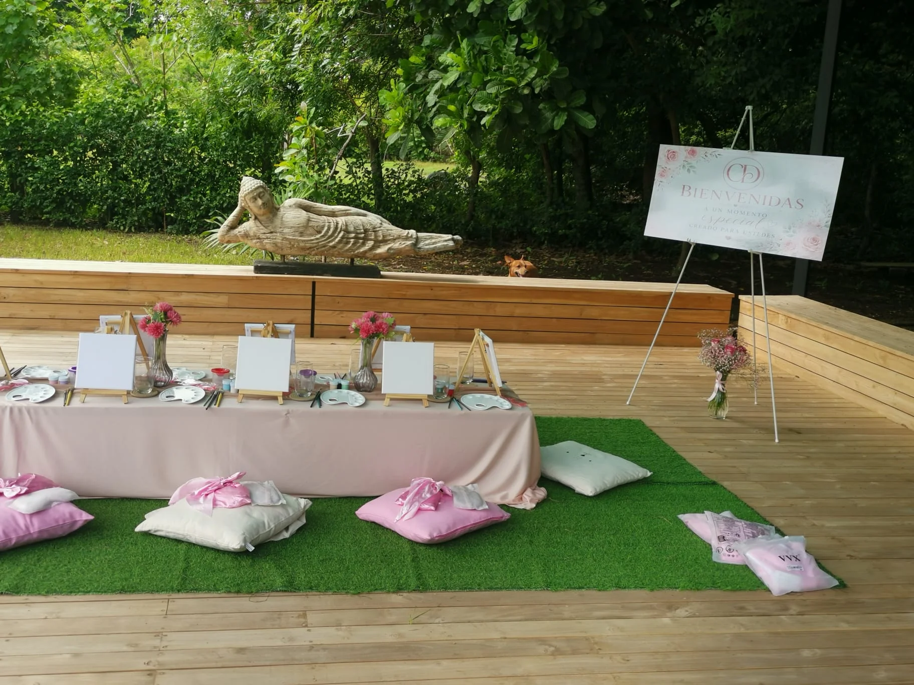 Corporate celebration at Villa Peuchere